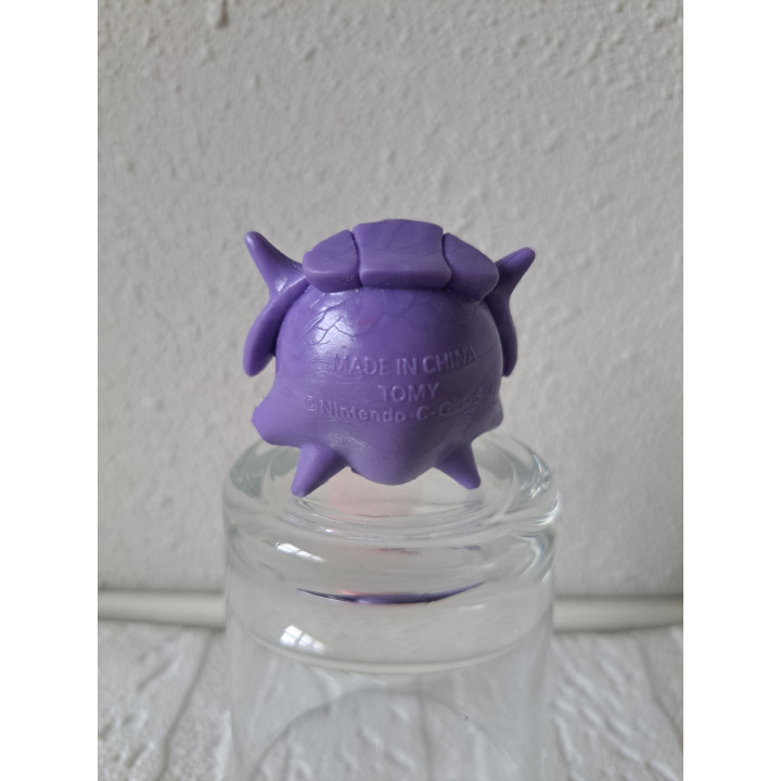 Shellder Pokemon figuur Tomy hard rubber - verzamelobject