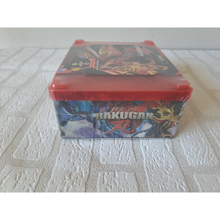 Baku-tin Bakugan Metaal met kuststof blik 20x16.5x8cm -  bakugan