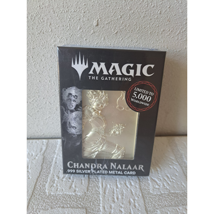 Chandra Nalaar Magic the Gathering Limited 5000 .999 zilver -  Magic the Gathering Chandra Nalaar Magic the Gathering Limited 5000 .999 zilver -  Magic the Gathering