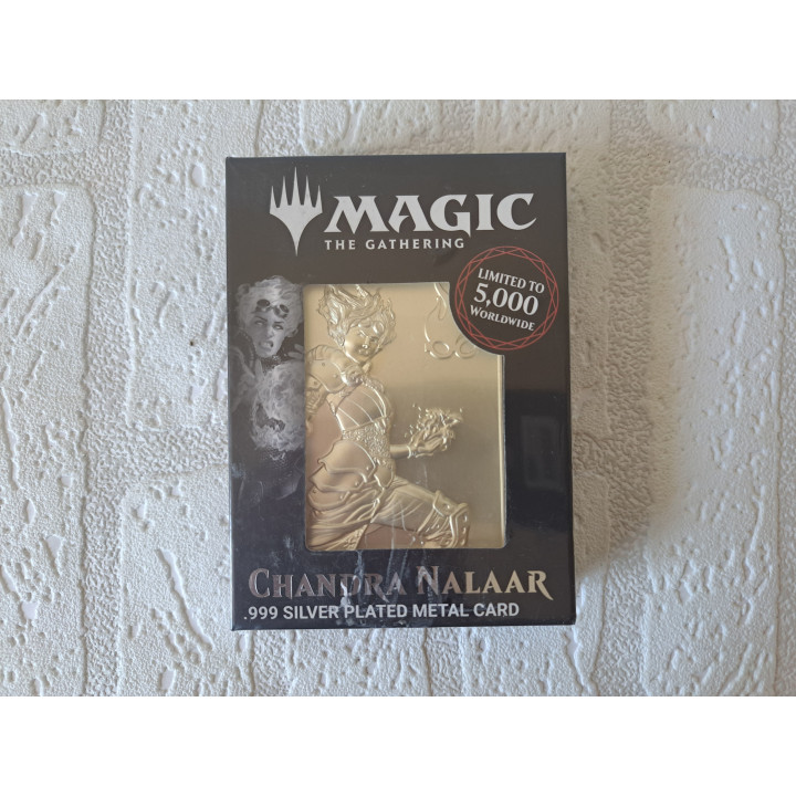 Chandra Nalaar Magic the Gathering Limited 5000 .999 zilver -  Magic the Gathering Chandra Nalaar Magic the Gathering Limited 5000 .999 zilver -  Magic the Gathering