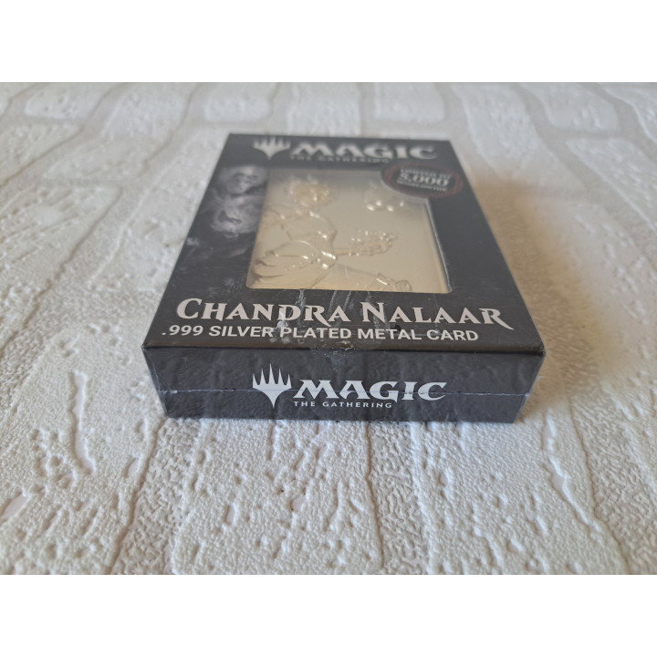 Chandra Nalaar Magic the Gathering Limited 5000 .999 zilver -  Magic the Gathering Chandra Nalaar Magic the Gathering Limited 5000 .999 zilver -  Magic the Gathering