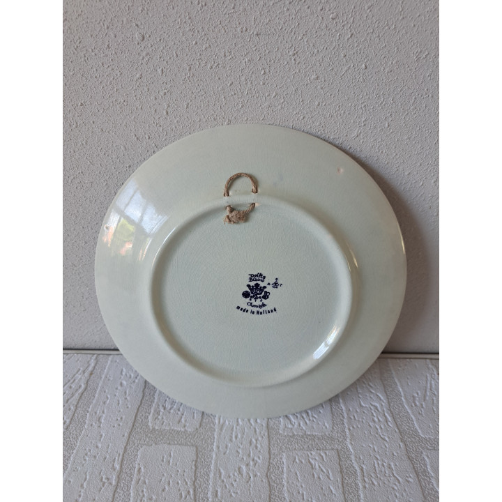 De oude Brouwerij Mechelen 1782 Wandbord Delfts Blauw D23cm -  wandborden