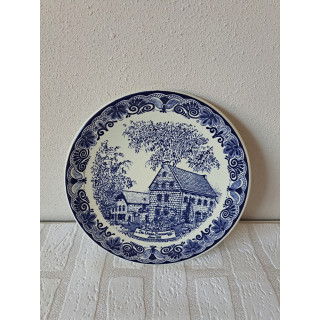 De oude Brouwerij Anno 1782 Delfts Blauw Chemkefa D23cm