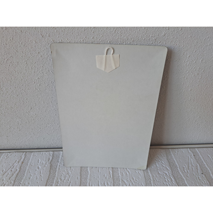 Kerstman Coca Cola reclame wandbordje van blik 14.5x20.5cm -  Coca Cola