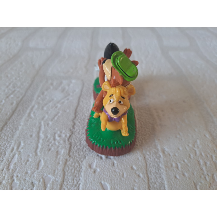 Yogi Bear en Boo Boo van Burger King 1997 9x3.5x6cm -  Burger King
