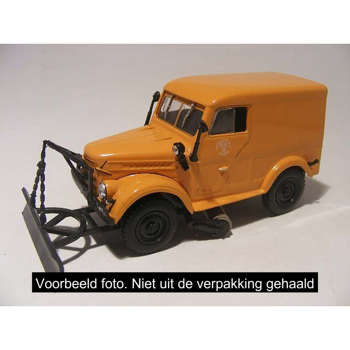 GAZ 69 T3 gemeentelijke dienst 1:43 Deagostini Onbeschadigd - modelauto