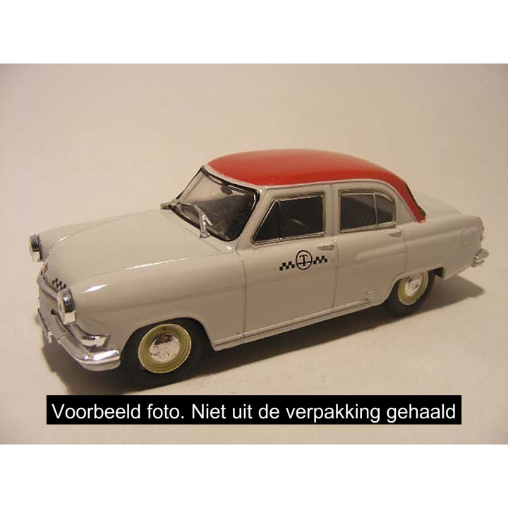 GAZ 21 Volga Taxi 1:43 Deagostini Onbeschadigd - modelauto