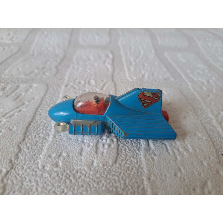 Supermobile Superman Corgi DC Comics 1979 7x3.5x2.5cm - corgi toys