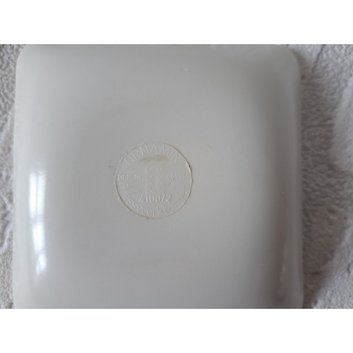 Cogebi Ornamin kunststof bakjes met Fiat 3½ HP 9x9x2cm - bakjes