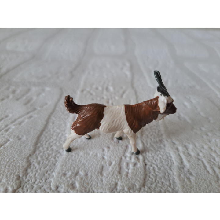 Billy geit van hard rubber 1:32 1960-70 Britains 4.5x1x4cm (1) - britains