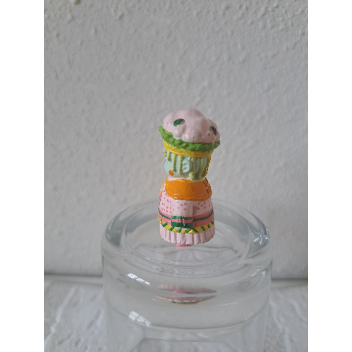 Billy geit van hard rubber 1:32 1960-70 Britains 4.5x1x4cm - britains