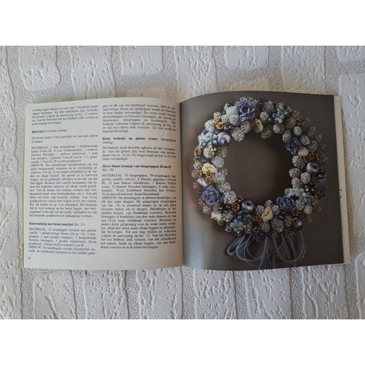 Kransjes en Corsages Cantecleer Hobbywijzer isbn 9021303566- kransen