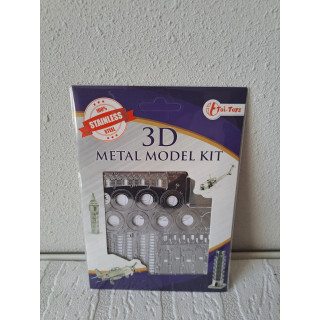 Toren van Pisa 3D metaal model kit Toi Toys 12x17cm