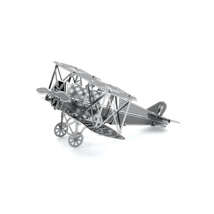 Fokker D-VII 3D metaal model kit Toi Toys 12x17cm - modelbouw