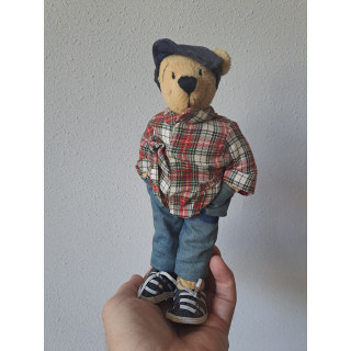 Pluche beer van Heinrich Bauer 11x6x24cm