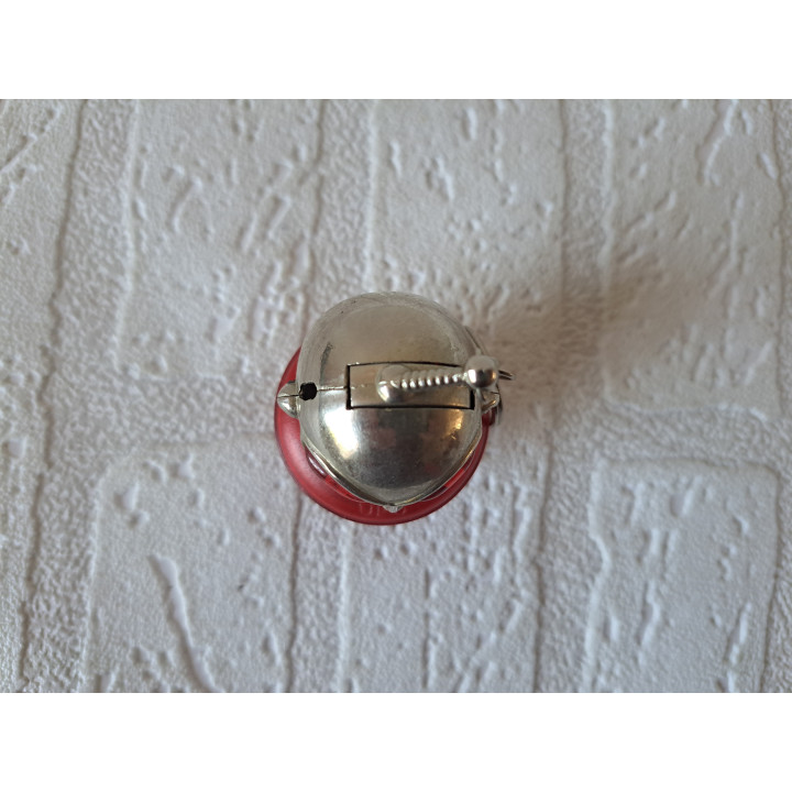 Alien UFO sleutelhanger aansteker van metaal D4xH4.5cm LEEG - sleutelhangers