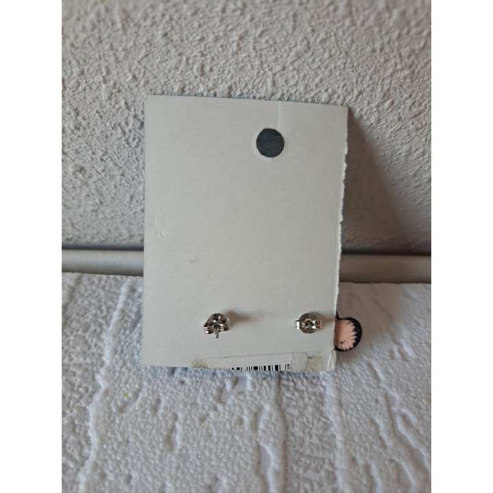 Mickey Mouse oorbellen van kunststof 2x1.8x0.5cm - oorbellen