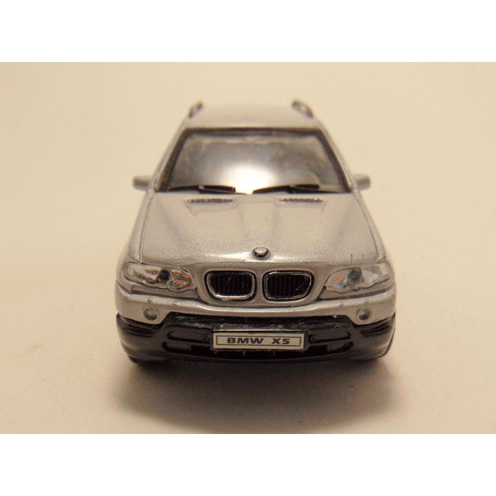 Bmw X5 1:38 Welly zilverkleurig
