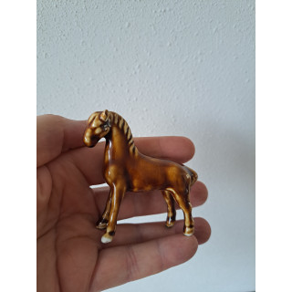 Paard van porselein 7.5x2x7cm
