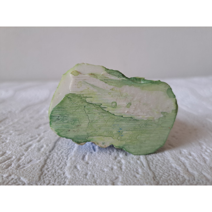 Poezen van kunsthars zitten op een landhuis 6.5x4.5x6cm - beeldjes
