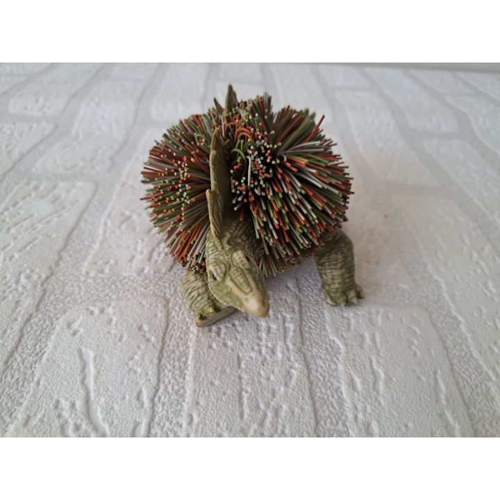 Stegosaurus Koosh-figuur van rubber 1997 16x9x10cm - jurassic park Stegosaurus Koosh-figuur van rubber 1997 16x9x10cm - jurassic park