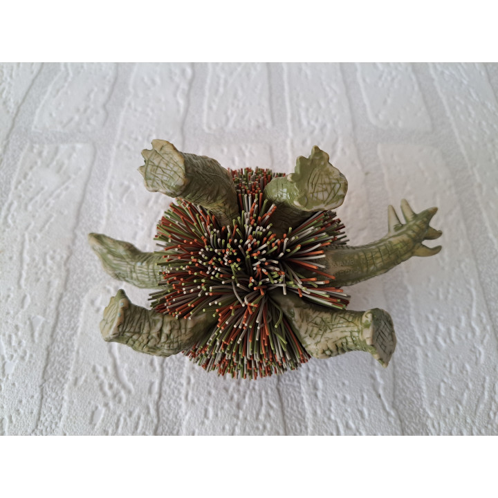 Stegosaurus Koosh-figuur van rubber 1997 16x9x10cm - jurassic park Stegosaurus Koosh-figuur van rubber 1997 16x9x10cm - jurassic park