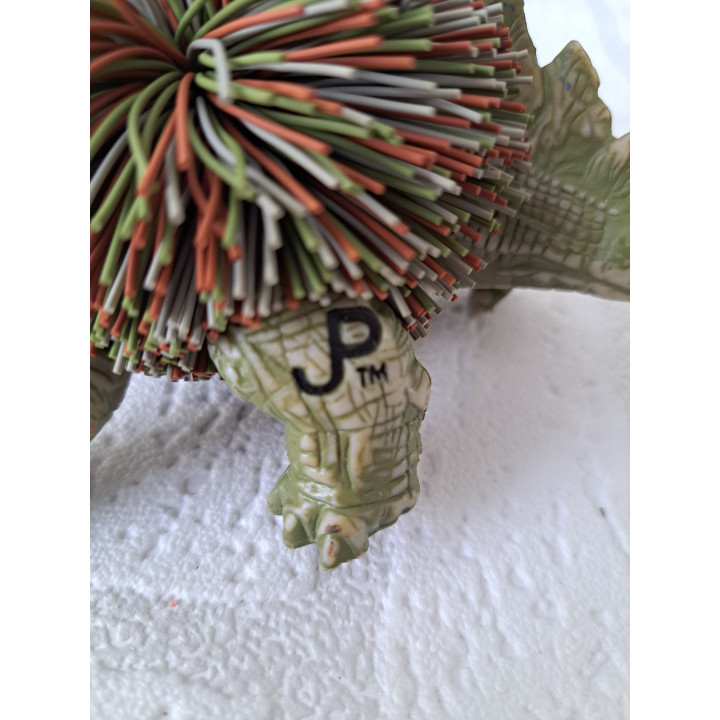 Stegosaurus Koosh-figuur van rubber 1997 16x9x10cm - jurassic park Stegosaurus Koosh-figuur van rubber 1997 16x9x10cm - jurassic park