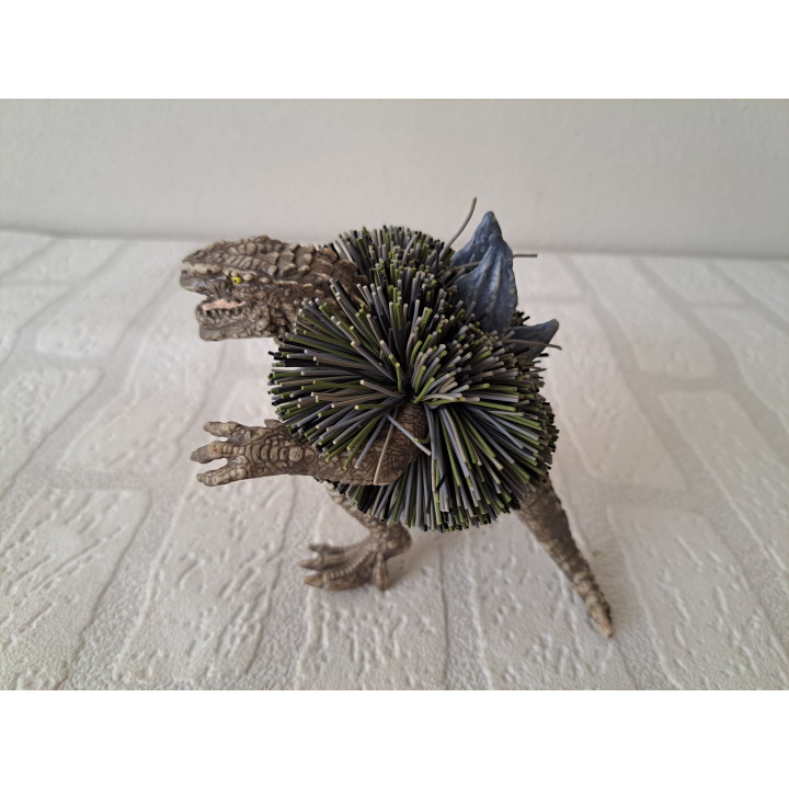 Godzilla Koosh-figuur van rubber 1998 10x14x11cm - godzilla