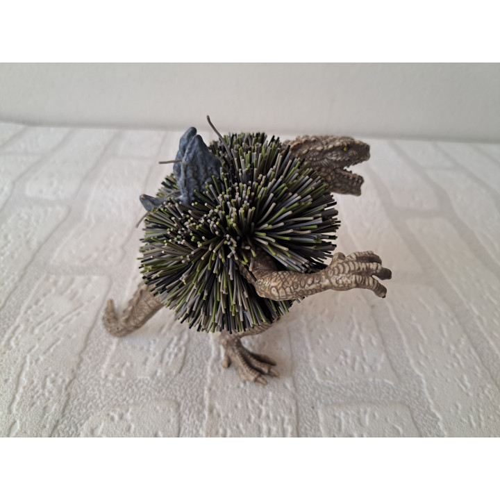 Godzilla Koosh-figuur van rubber 1998 10x14x11cm - godzilla