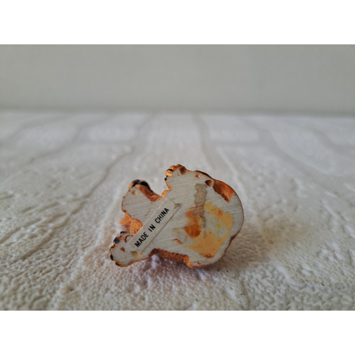 Leeuwenwelp van kunsthars 3.5x2.5x3cm - dierfiguren