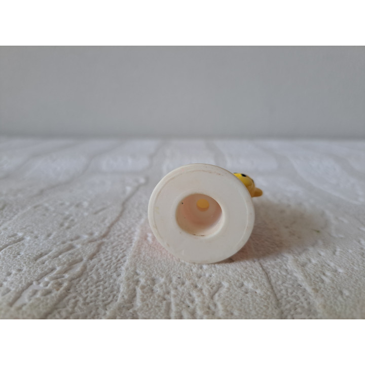 Nijntje van rubber met beer Mercis BV D3x7cm - nijntje