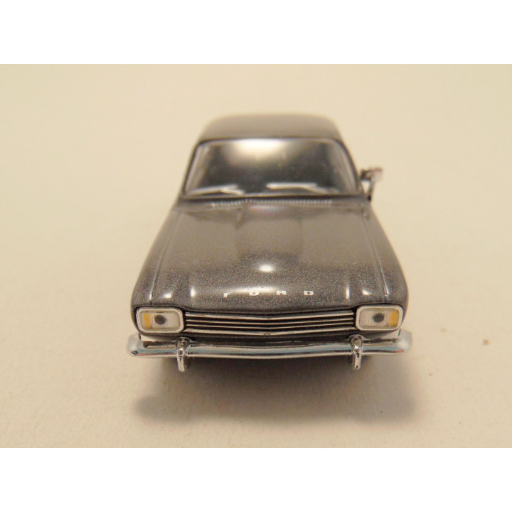 Ford Capri MK1 1969 Del Prado collection 1:43 donkergrijs