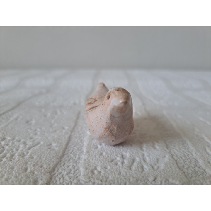 Eend van klei 5x2.5x3.5cm - dierfiguren