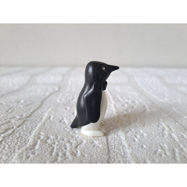 Pinguïn van kuststof 2.5x3x4cm - dierfiguren