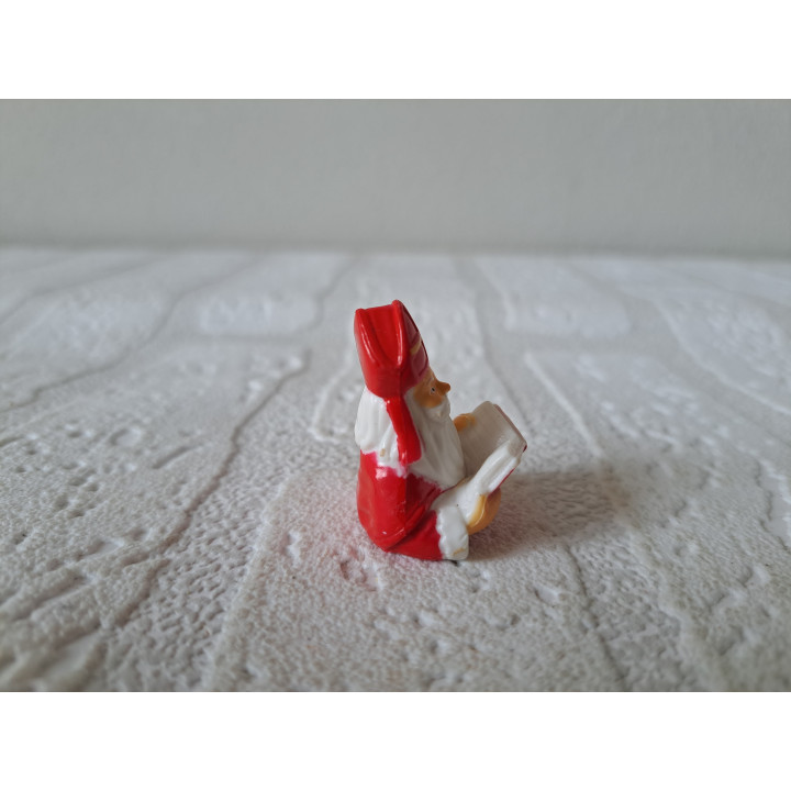 Sinterklaas van kunststof Bip's Candy Fun 2008 2.5x2.5x3cm - sinterklaas