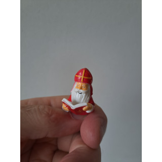 Sinterklaas van kunststof Bip's Candy Fun 2008 2.5x2.5x3cm