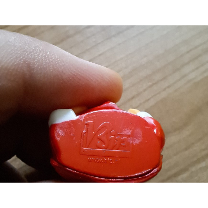 Sinterklaas van kunststof Bip's Candy Fun 2008 2.5x2.5x3cm - sinterklaas