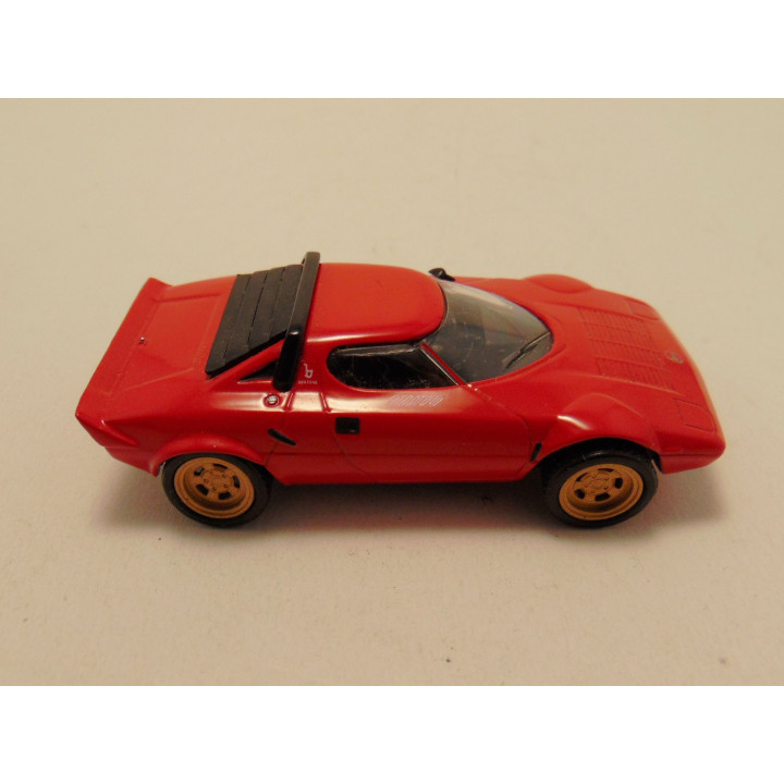 Lancia Stratos HF 1972 Del Prado collection 1:43 rood - modelauto