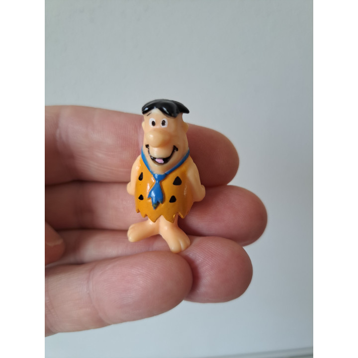 Fred Flintstone Verrassingseieren Papalina 1997 2.5x1.5x4cm