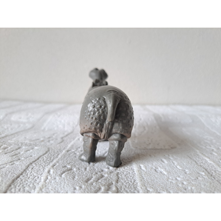 Nijpaard van hard rubber Schleich 14132 1996 3x2x2.5cm - schleich