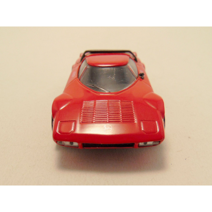 Lancia Stratos HF 1972 Del Prado collection 1:43 rood - modelauto