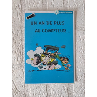 Ansichtkaart 1993 met Guust Flater Franquin 53086500 C.D.90