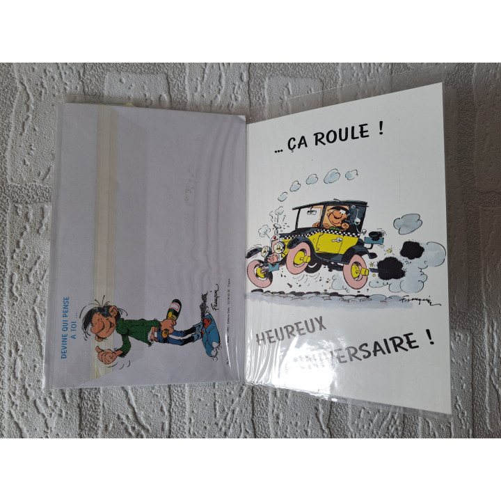 Ansichtkaart 1993 met Guust Flater Franquin 53086500 C.D.90 - ansichtkaarten