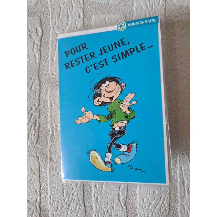 Ansichtkaart 1993 met Guust Flater Franquin 53086500 C.D.96