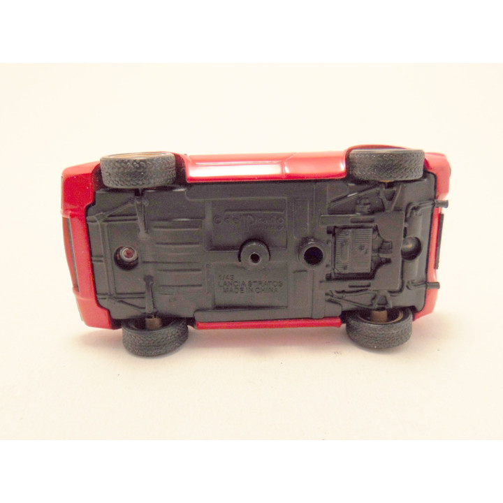Lancia Stratos HF 1972 Del Prado collection 1:43 rood - modelauto