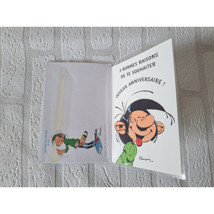 Ansichtkaart 1993 met Guust Flater Franquin 53086500 C.D.94 - ansichtkaarten