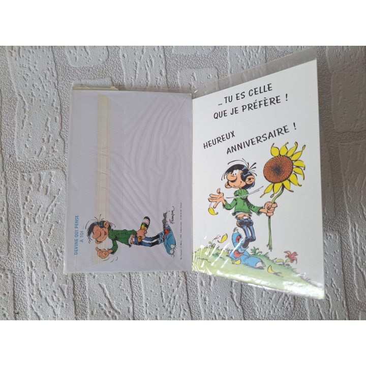 Ansichtkaart 1993 met Guust Flater Franquin 53086500 C.D.97 - ansichtkaarten