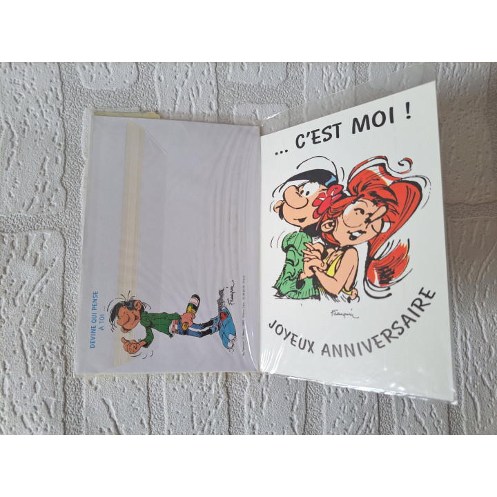 Ansichtkaart 1993 met Guust Flater Franquin 53086500 C.D.67 - ansichtkaarten
