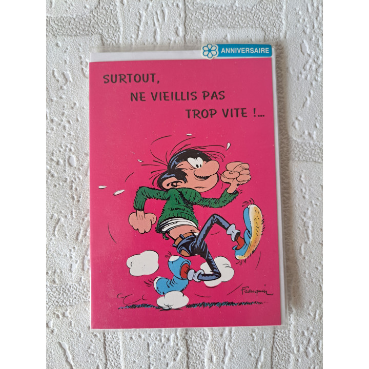 Ansichtkaart 1993 met Guust Flater Franquin 53086500 C.D.89