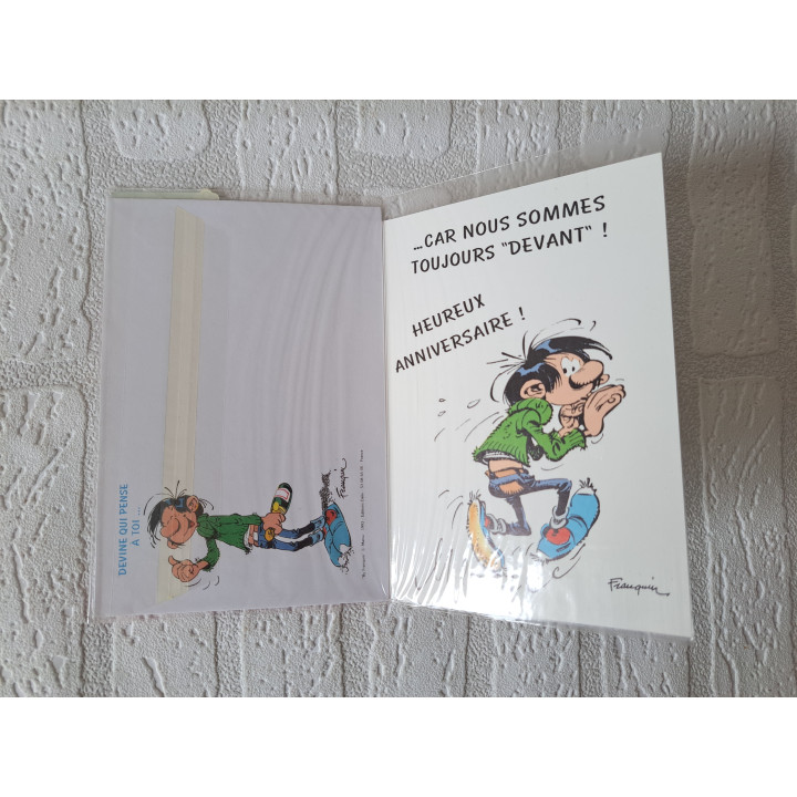 Ansichtkaart 1993 met Guust Flater Franquin 53086500 C.D.89 - ansichtkaarten